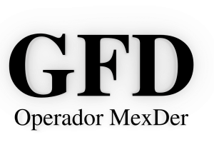 Logo GFD MexDer